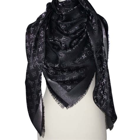 louis vuitton schal damen schwarz|Louis Vuitton shawls outlet.